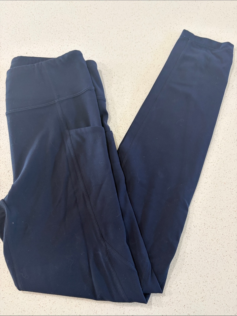 Athleta Girl Black High-Rise Leggings with Stash Pocket